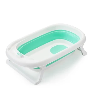 Image of Plastic Foldable Bathtub Portable Baby Bath tub