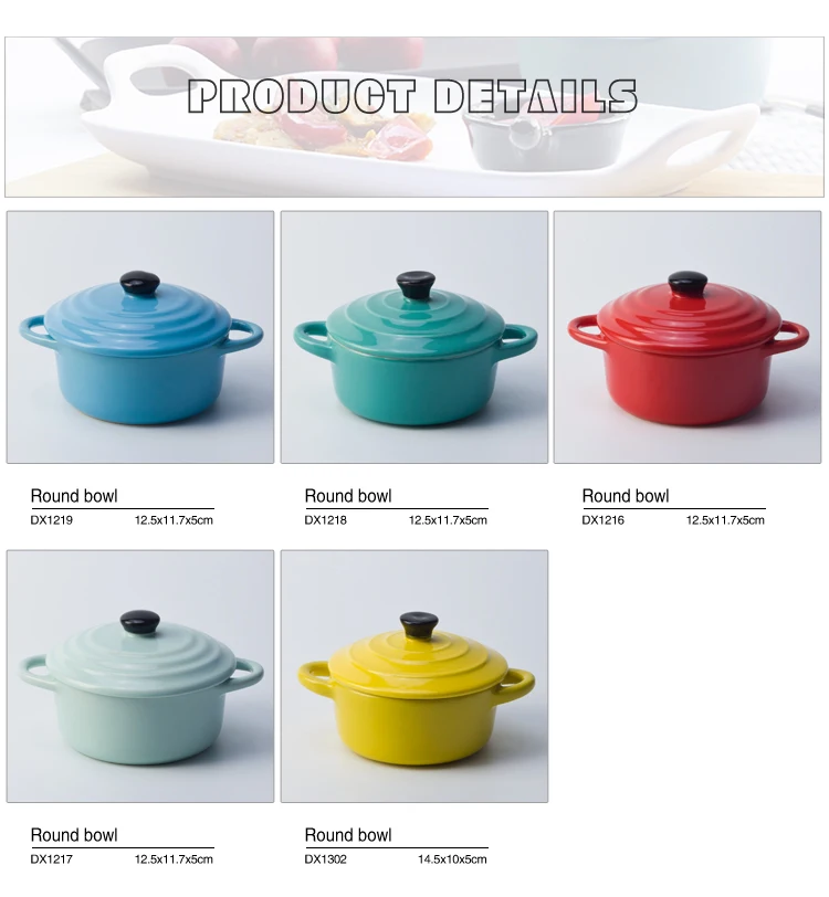 Microwave Oven Safe Ceramic Serving Bowls With Lids - Buy Ceramic