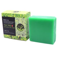 

2019 New Item High Quality Wholesale Private Label Handmade Herbal 100g Tea Tree Essential Oil Soap