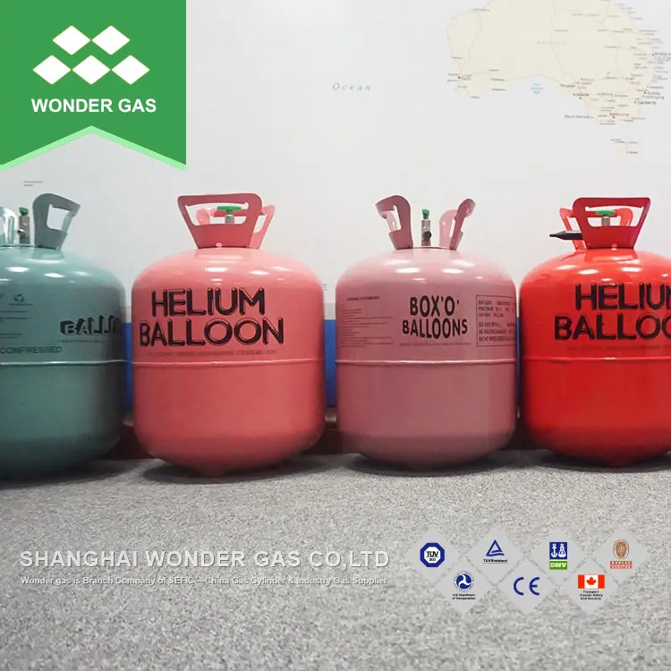 Light Weight Helium Gas Cylinder Small Size 50lb Buy Helium Cylinder