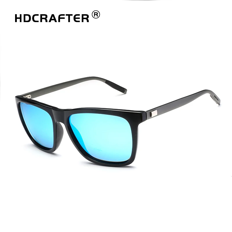 

HDCRAFTER classical men sun glasses Aluminum Magnesium polarized sunglasses brand new fashion eyeglasses oculos