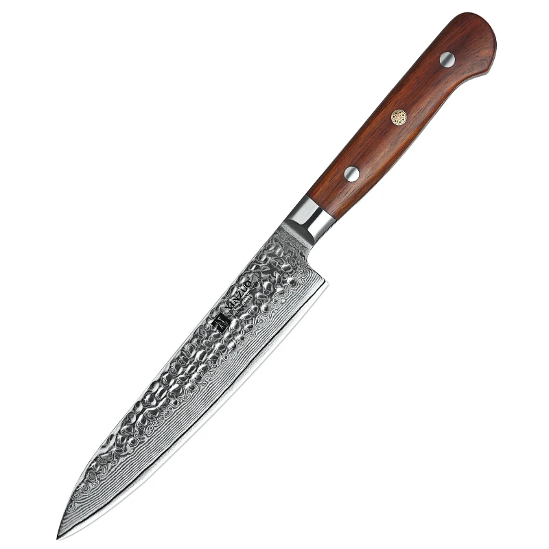 

6 inch japanese damascus steel kitchen utility knife