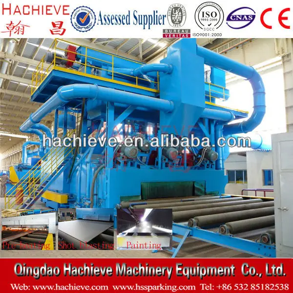 
QXY steel plate shotblast machine namely lead shot for sale 