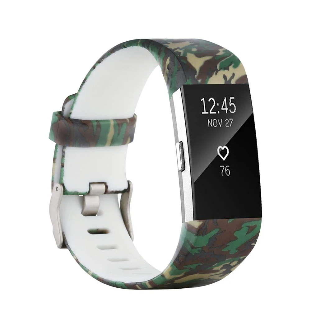 

Replacement Bands Wristbands Smart band Accessories for Fitbit Charge 2 Band Military, Multi-color optional or customized