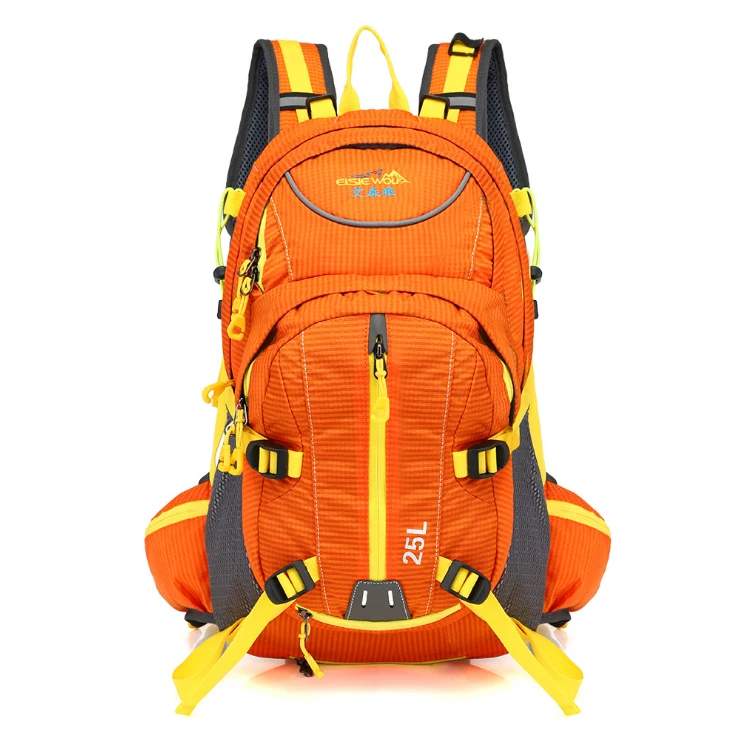 

Outdoor 25l travelling hiking backpack waterproof, Orange/red/blue/black/green