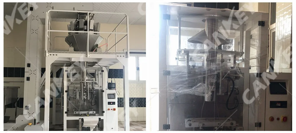 Automatic Weighing Toffee Candy Packaging Machin