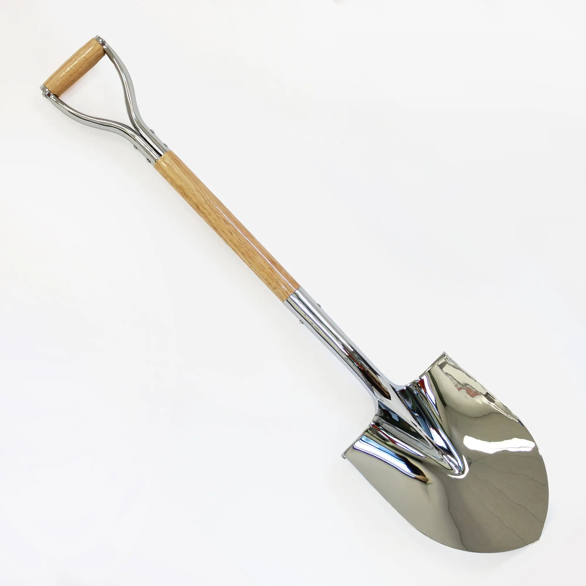 Shovel. Золотая лопата. Красивая лопата. Хромированная лопата. Лопата гламурная.