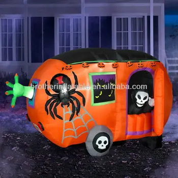 2018 Cheap Inflatable Halloween Ghost Car Decorations For Yard