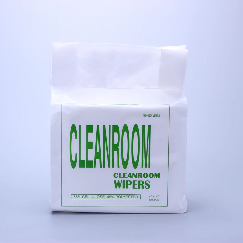100 % Woodpulp Cleaning Paper Dustproof Kimtech Wipes Fiber Optical Tissue Paper