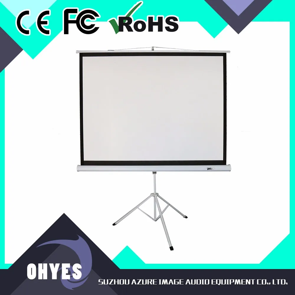 130 Inch 169 Motorized Projection Screen Matte White Material Electric