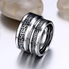 Wedding Rings Carbon Fiber Inlaid Celtics Knot Engagement Band Ring For Him and Her Fashion Lovers Couple Jewelry