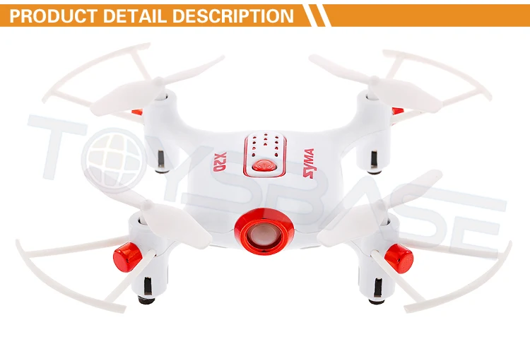 Drone Syma X20 X20-s Mini Pocket Drone Without Camera 2.4g Indoor Rc