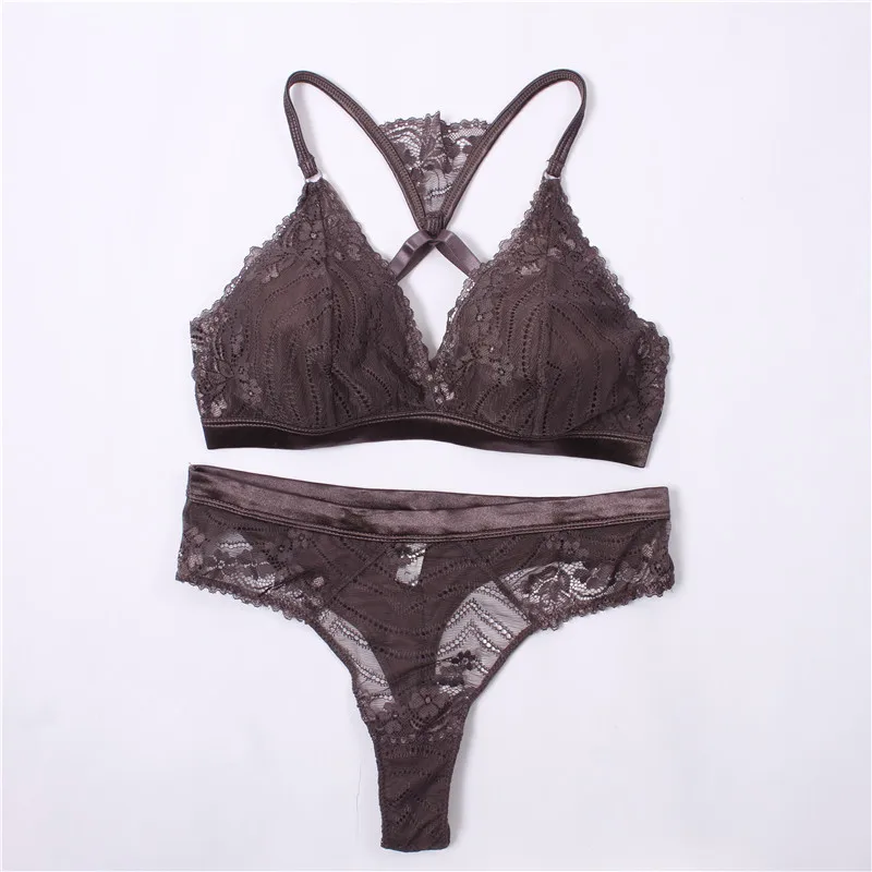 

bra and brief sets new bra pants panti photo, Brown;blue;gray;golden;red;white;green;black