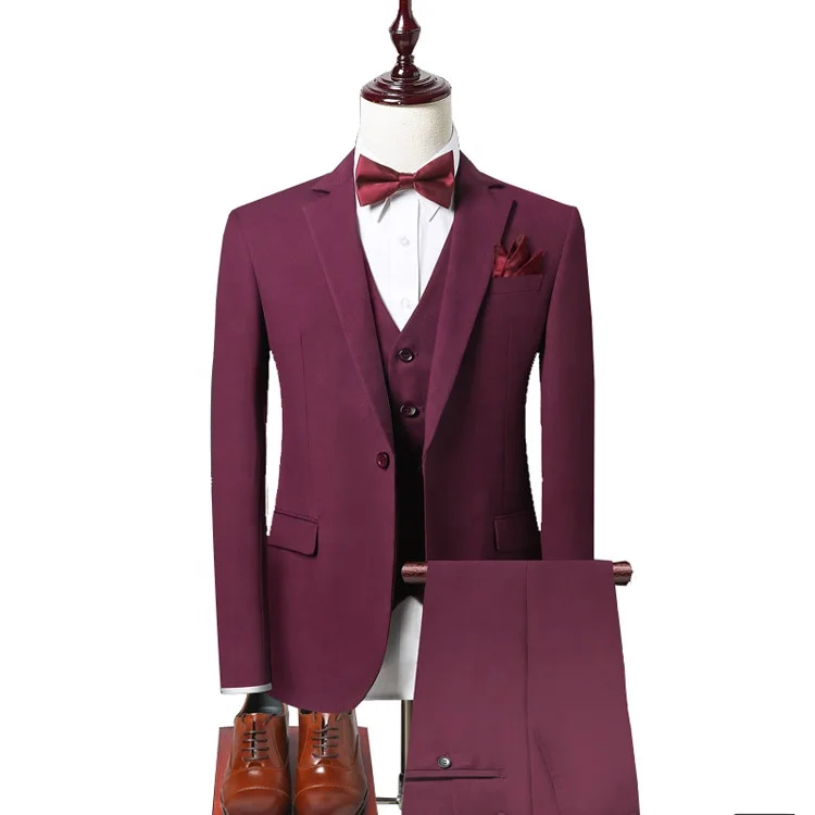 high quality oem pant coat design wedding pictures 2 pieces suits set for men without vest