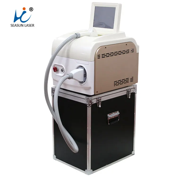 Good effect ! New design professional multifunctional ice-cooling diode laser hair removal machine portable for beauty salons