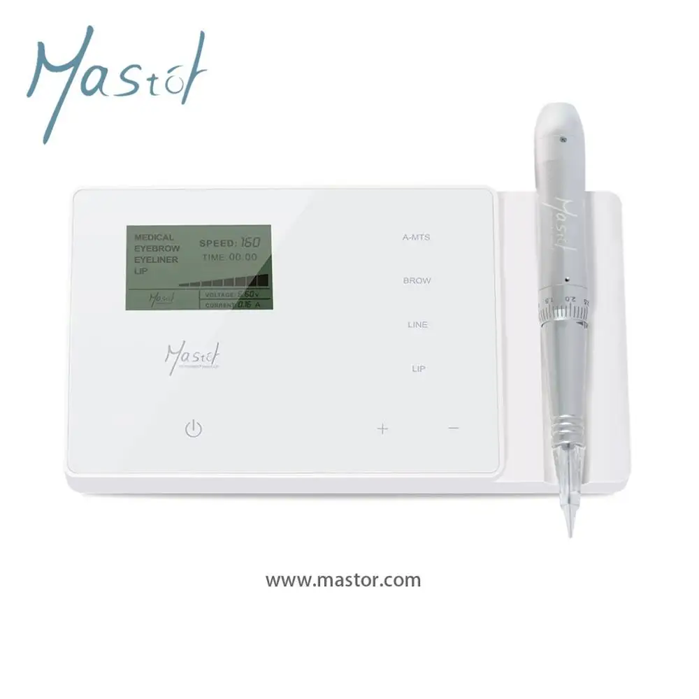 

Mastor multiple rechargeable micropigmentation pmu supplies permanent makeup microneedling machine