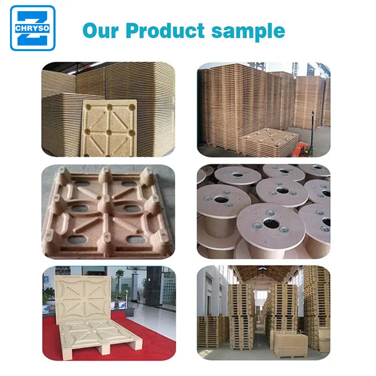 Factory Supply Wood Sawdust Pallet Making Machine Recycle Sawdust Compressed Wood Pallet Hot Press Machine