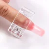 Polygel Quick Building Nail Tips Clips Finger Nail Extension UV LED Plastic Builder Clamps Nail Art Tool