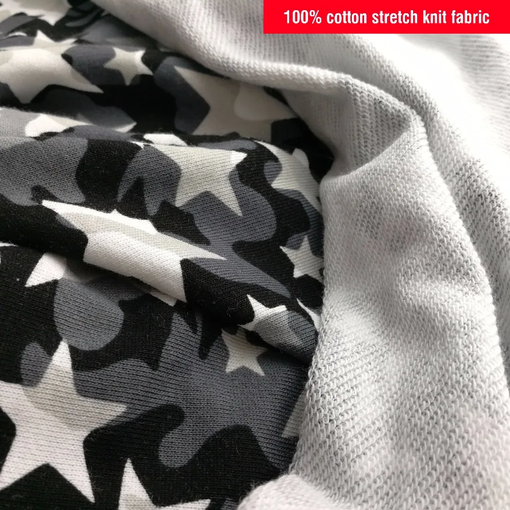 camouflage knit fabric