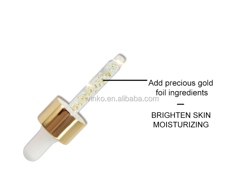 New Arrival 24K High Quality Waterproof OEM Skin Care Gold Liquid Essence
