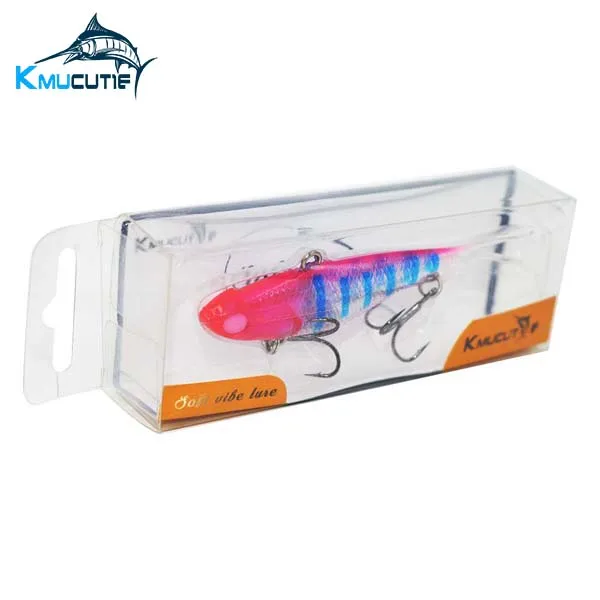 

new soft vibe fishing lure with plastic body parts, N/a