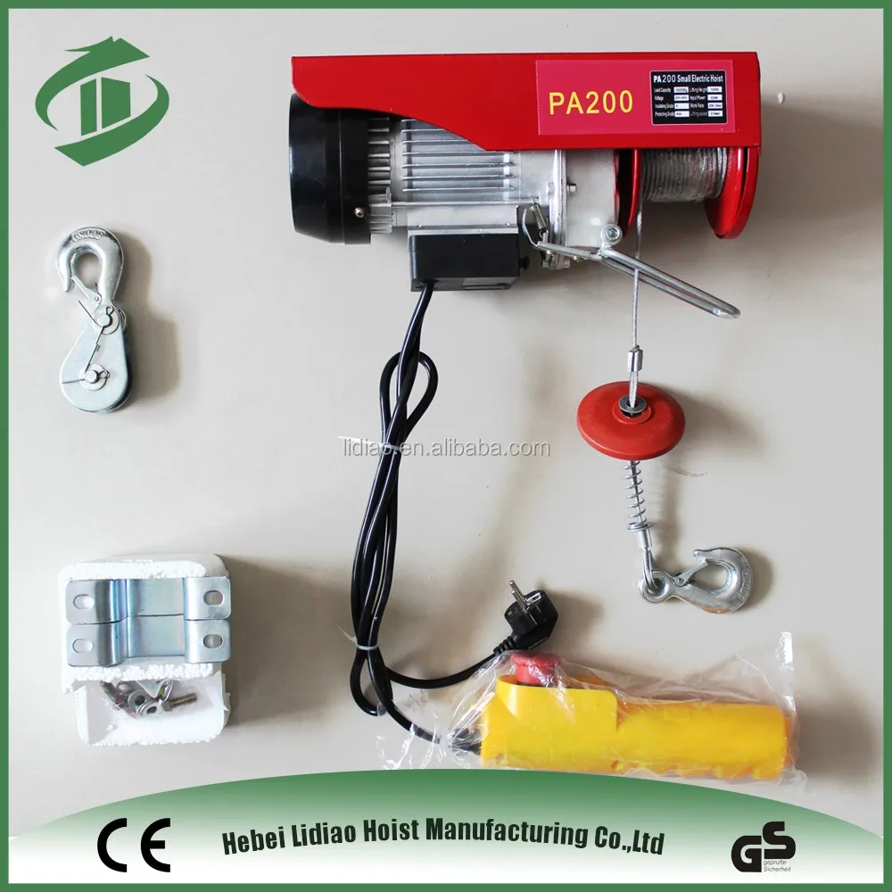 Grúa De Elevación Eléctrica De 1320 Lb,Cabrestante De Garaje Con