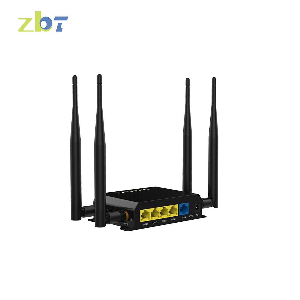 

2.4G MTK7620A OpenWRT 300Mbps Wifi 4G Lte Modem cioswi Wireless Router, Black