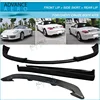FOR PORSCHE BOXSTER 987 2009 2010 2011 2012 PU FRONT LIP SPOILER + SIDE LIP + CARBON REAR TRUNK SPLITTER