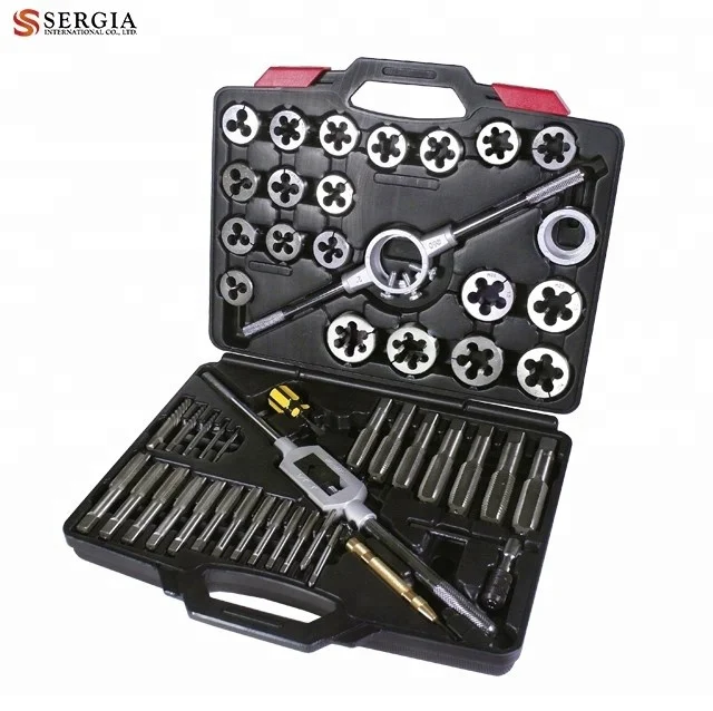 ARES 10079 76-Piece Master Ratcheting Tap and Die Set Metric and