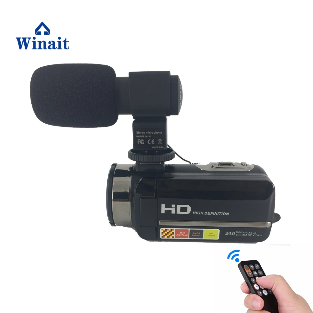 

HD 1080P Digital Video Camera Mini DVR Camcorder Night Vision 3.0 Touch Display