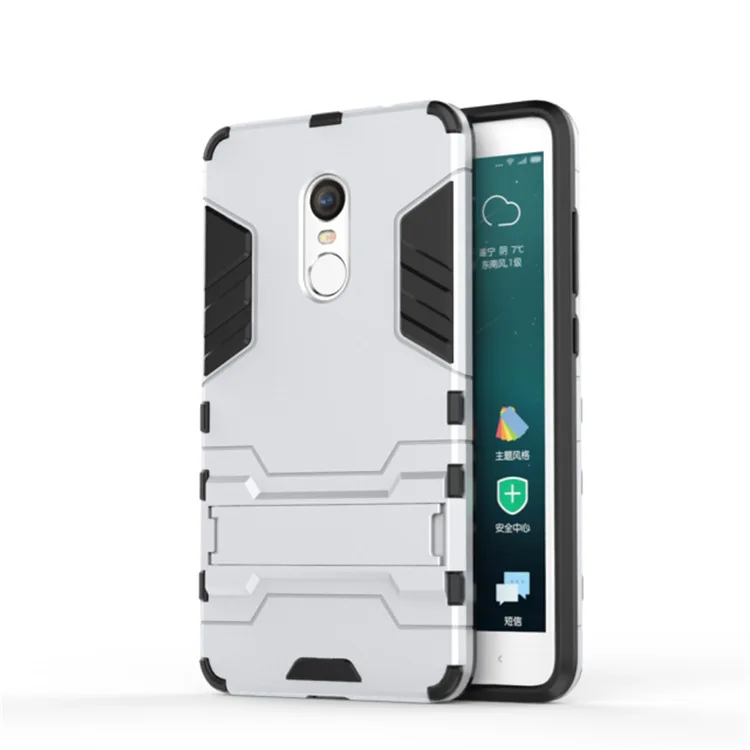 Hot sale shockproof hybrid case cover armor iron man Slim Armor TPU+PC phone case for Xiaomi Redmi Note 4X