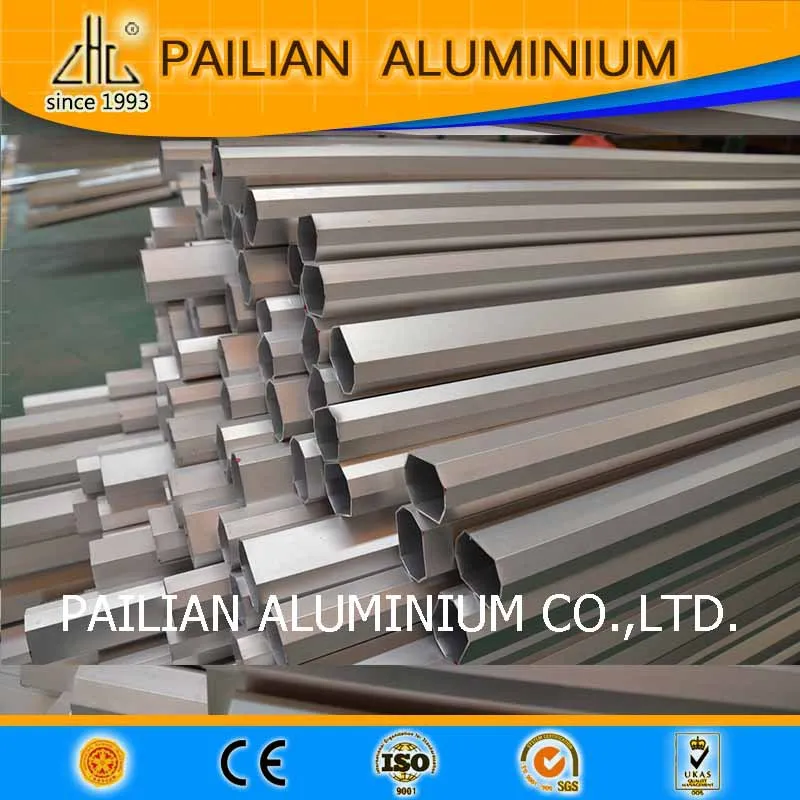 6063 Extruded Alloy Hollow Aluminium Profile,Polishing Aluminum Hollow Bar Price Per Ton In
