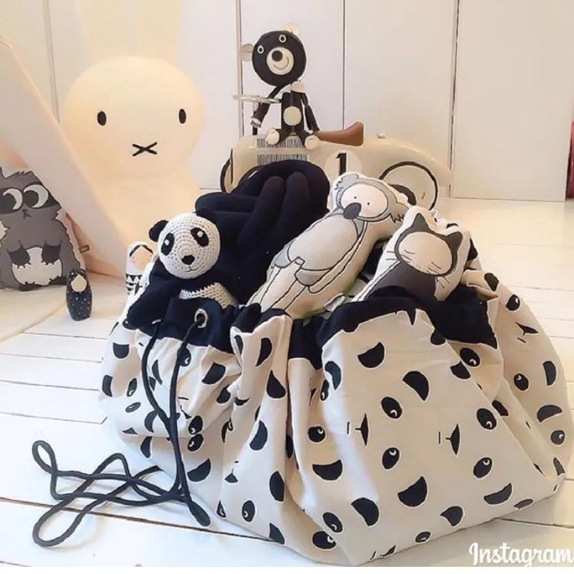 

Hot sale OEM children 140 cm convenient toy canvas storage bag