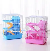 

Syrian Dwarf Gerbil Mouse Rat Rodent Small Pet House Wheel Cage Hamster