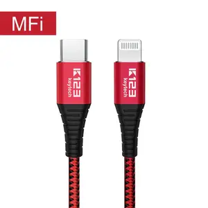 Nylon Braided C94 Lightning to USB C Fast Charger Cable iPhone