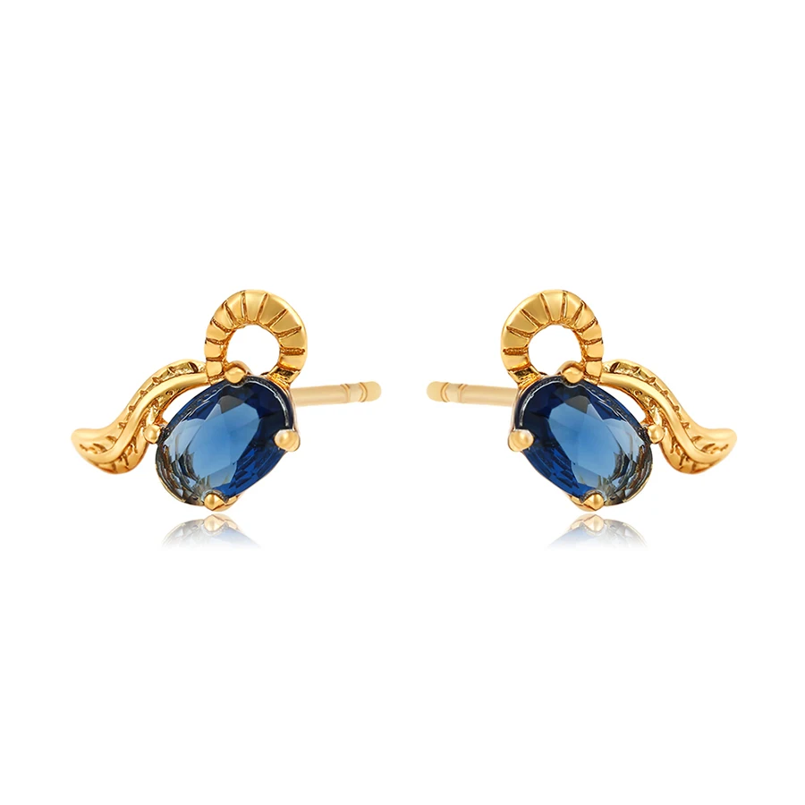 

98107 xuping jewelry wholesale colorful CZ Ladies fashion earring Stud Earrings