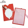 Ancient wind beautiful wiredrawn card draw-type invitation card envelope with Holiday card