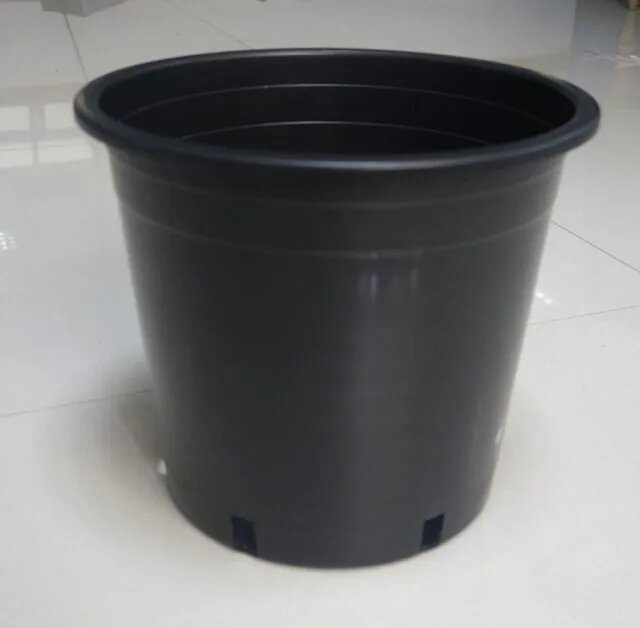 7 Gallon Flowerpot,7 Gallon Black Nursery Pots,Bulk