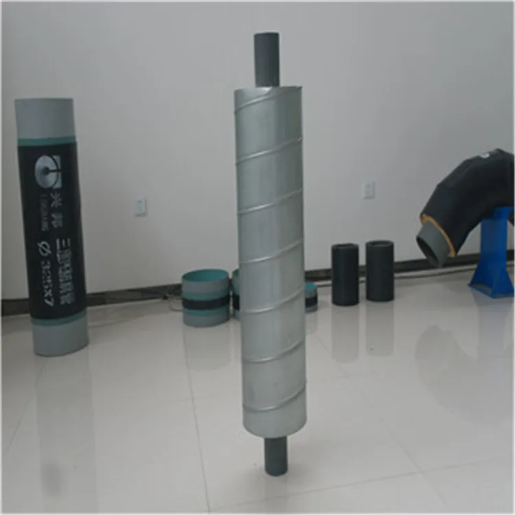 Gi Chilled Water Insulation Material Pur Foam Pipe Pre Insulation For