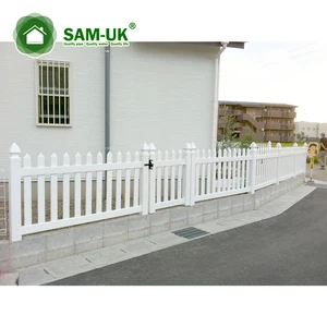 Vinyl Fence Panels Plastic Small Garden Fence Fence With Top Lattice