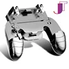 ROCK Retractable Shooting Gamepad Joystick Game Controller Metal Fire Button Aim Key Phone Gaming Trigger for PUBG