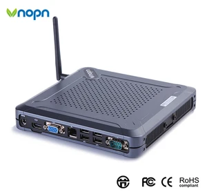 Dual Core X86 Fanless Mini PC Windows Embedded