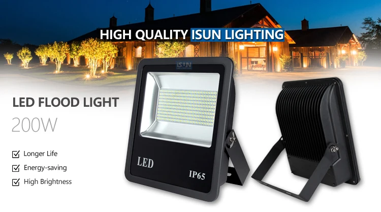 SMD 100watt 200watt 300watt 400watt Led Flood Light With Motion Sensor