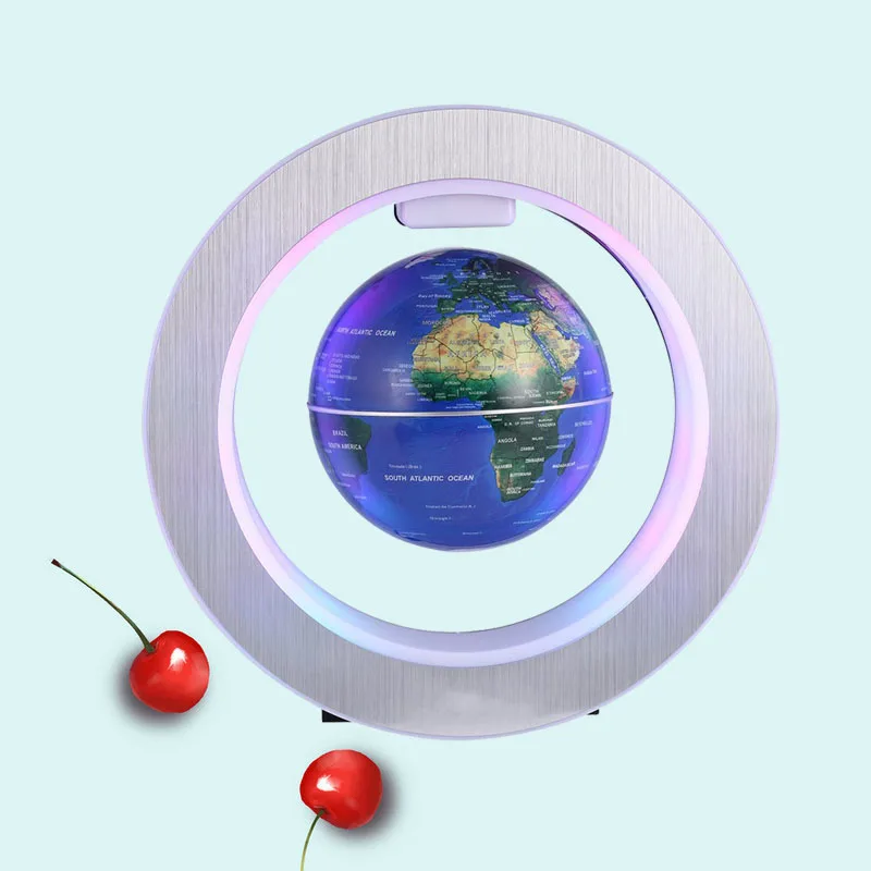 
magnetic floating led Custom design hot sell new educational toys products gadget ideas 2018 unique gift rotating world globe 