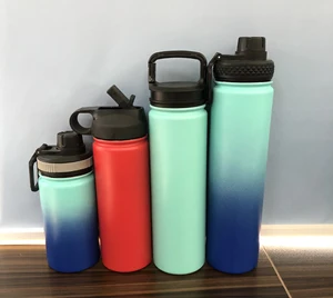 Image of 18/8 Stainless Steel Thermos Hydro Water Bottle Flask 12oz-40oz stainless steel water bottle