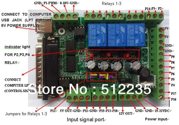 Interface Board Mach3 Interface Board Diy Cnc 6 Axis Pc Fan Wiring Diagram Fan Wiring Diagram Interface Board Mach3 Interface Board Diy Cnc 6 Axis Pc Fan Wiring Diagram Fan Wiring Diagram