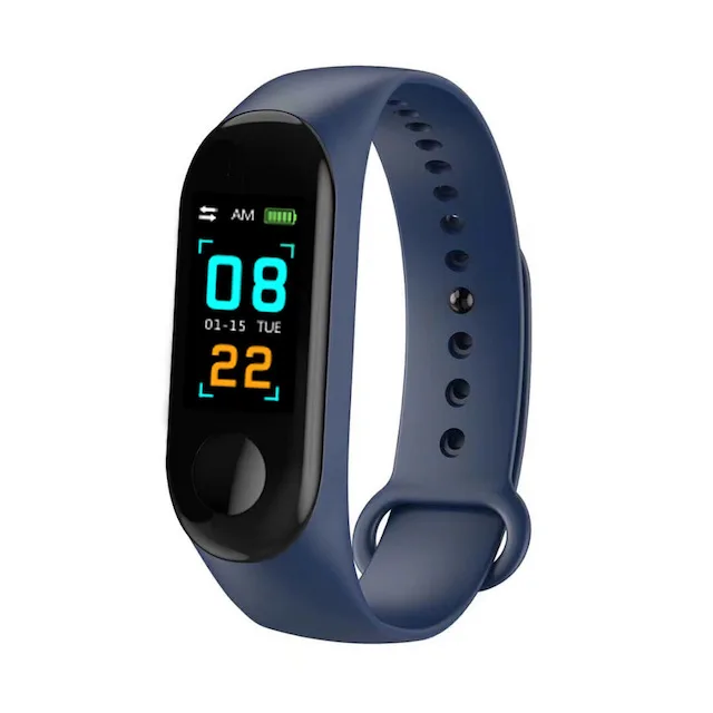 

2021 Hottest sell Waterproof heart rate monitor fitness band activity tracker M3 smart band m3 plus