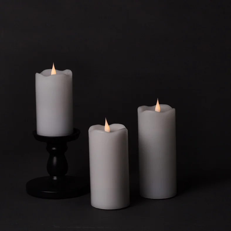 whimsical moving flame led candle simulated realistic tea light