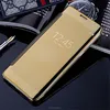 smart touch clear view flip mirror back cover case for samsung s3/j5/J7