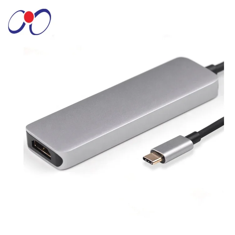 

High Quality 4 In 1 Multi-Function USB-C Hub Adapter Converter, Gray